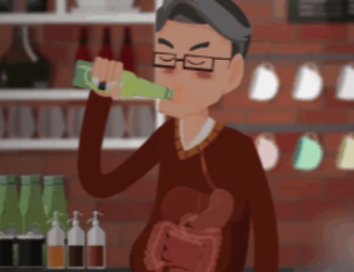 喝酒傷身，小心“干杯”變“肝悲”！
